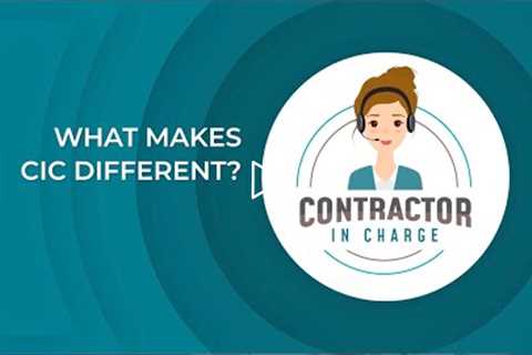 Contractor In Charge | What Makes Contractor In Charge Different?