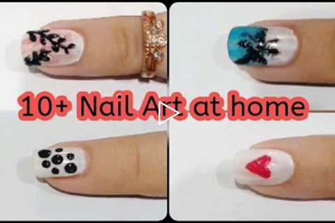 Best Nail art designs 2022 for beginners ❤ | nail art at home @Saba's Planet