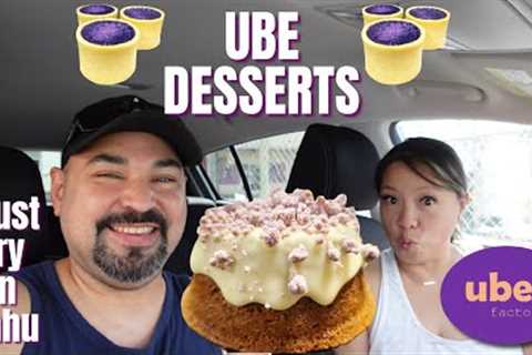 OAHU, Hawai''i 2022 EATS | UBE DESSERTS Uber Factory - Uber Tarts and Ube Mochi Bombs
