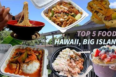 Hawaii, Big Island MUST EAT | Best foods on Big Island | Kona, Big Island & Volcano