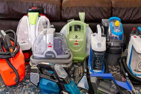 What is the most common form of carpet cleaner?