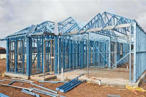 What is the problem with steel framed homes?