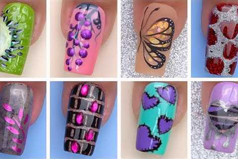 Best Nail Art Tutorial Ideas | Easy Nails Art Design Ideas | Nails Ideas Compilation