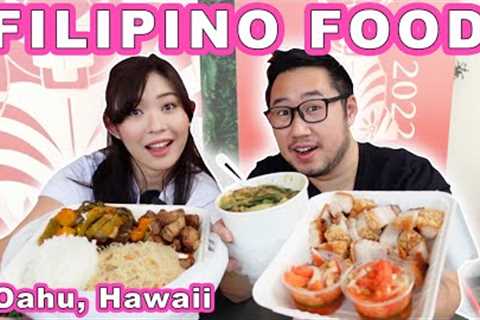 AMAZING FILIPINO FOOD! || [Oahu, Hawaii] Traditional Filipino food!