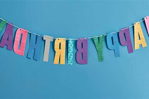How to Make a Picture Birthday Banner