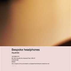 Bespoke Headphones
