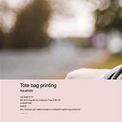 Tote Bag Printing