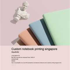 Custom Notebook Printing Singapore