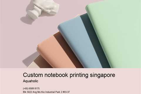 Custom Notebook Printing Singapore