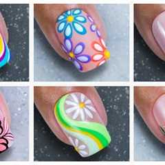 New Nail Art Ideas 2024 | Best Floral Nail Art Compilation