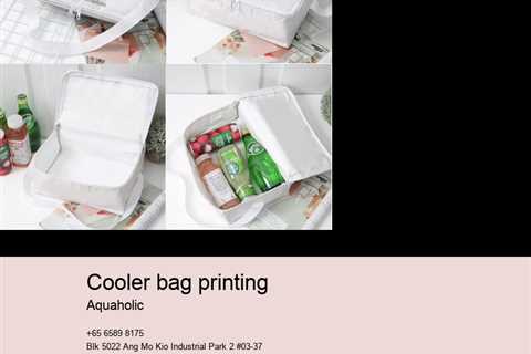 cooler bag printing