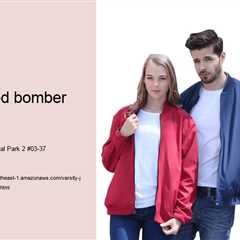 personalized bomber jacket