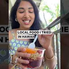 Hawaii Food Recommendations: Where to eat in Oahu and Maui #restaurants  #foodies  #shorts