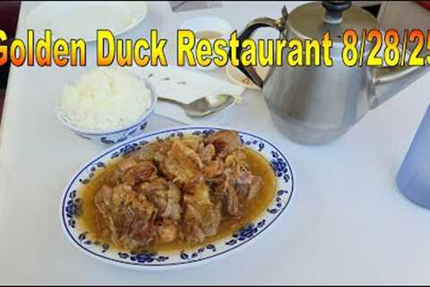 4K Golden Duck Restaurant Lunch 8/28/25 in Honolulu, Oahu, Hawaii