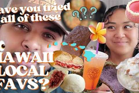 15 (True LOCAL) Foods You Need To Try If You Visit HAWAII 🤙🌺 Oahu Eats & Recommendations!