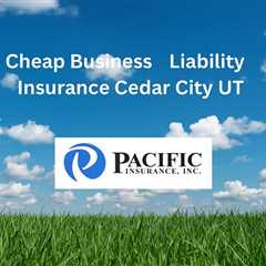 Cheap Business Liability Insurance Cedar City Utah | Bankruptcy Attorney Orem