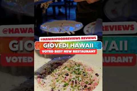 *They Blocked Us For This Review* Hawaii''s Best New Restaurant Giovedi Wasn''t That Good...