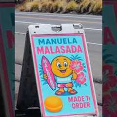 We Found Hawaii''s Most FAMOUS Donut in a Food Truck! #hawaii #foodie  #travel