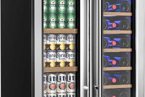 Chill in Style: EUHOMY Dual Zone Wine and Beverage Cooler Review