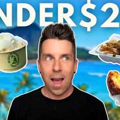 Top 10 Cheap Eats Oahu Hawaii